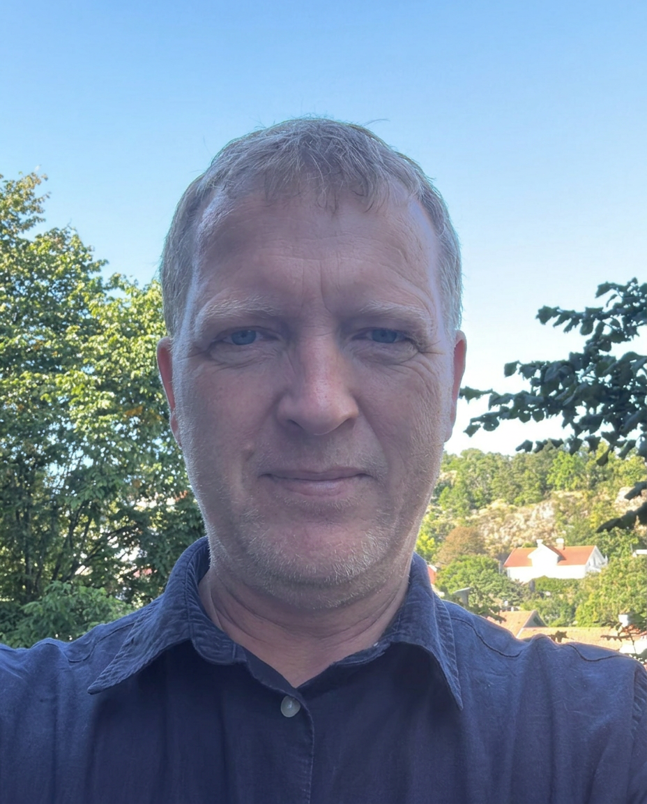 Portrett av Geir-Arne Westby, lærer på salg, service og reiseliv