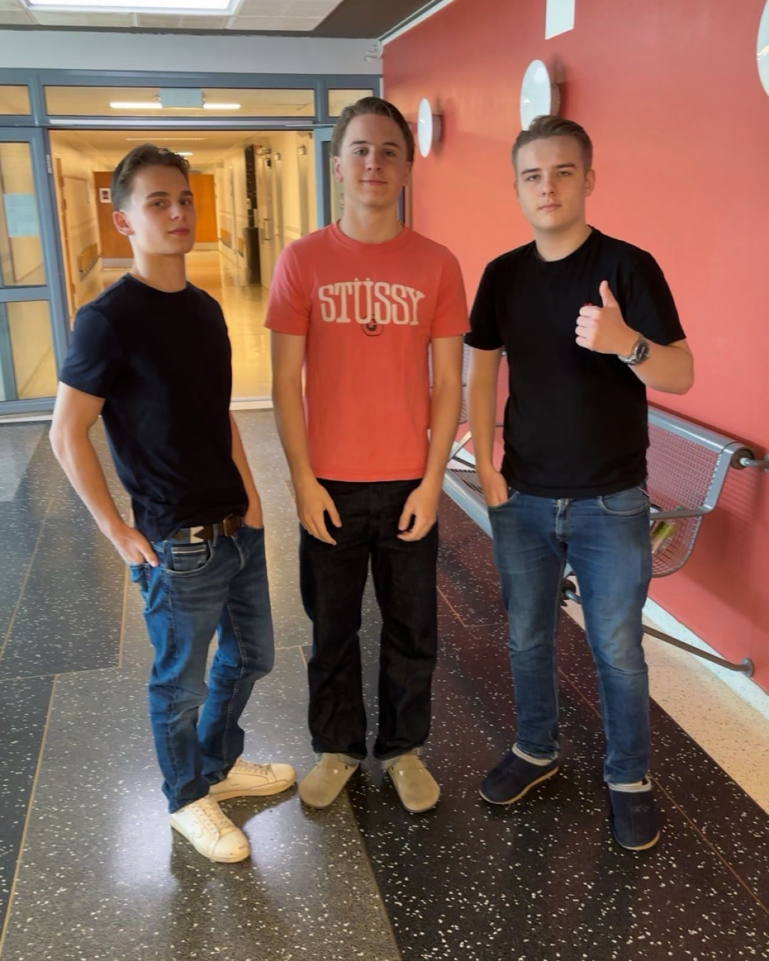 Hilmar Solberg, Jakob Eriksen Simonsen og Per Julian Eylertsen i Relic UB