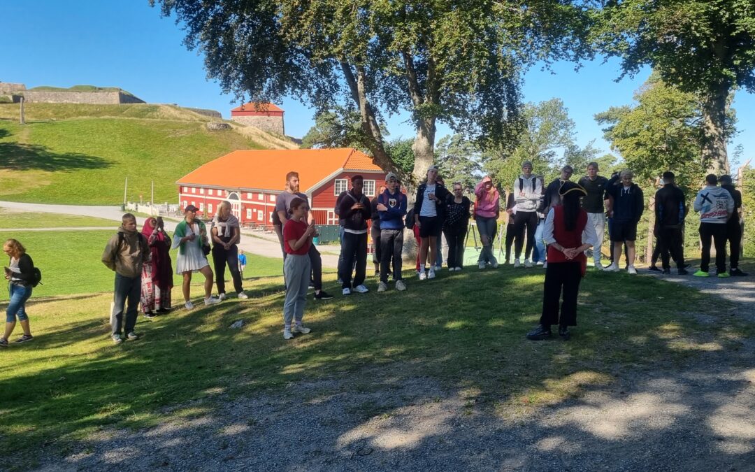 Guiding på Fredriksten som skolefag